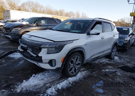 2021 Kia Seltos Sx Turbo из США, поврежденный, VIN KNDETCA20M7160648